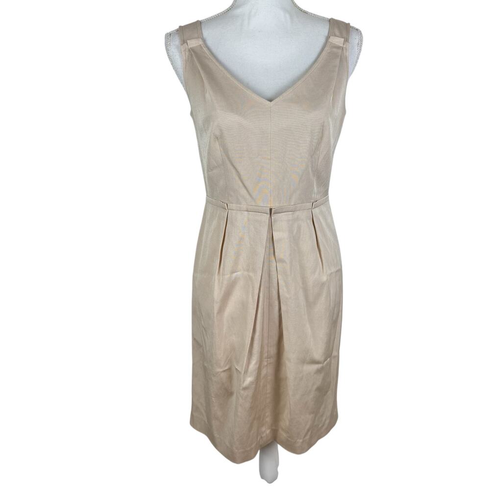 Talbots Sheath Straight Pencil Dress‎ Size 6P Classic Minimalist Retro Capsule